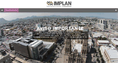 Desktop Screenshot of implanchihuahua.gob.mx